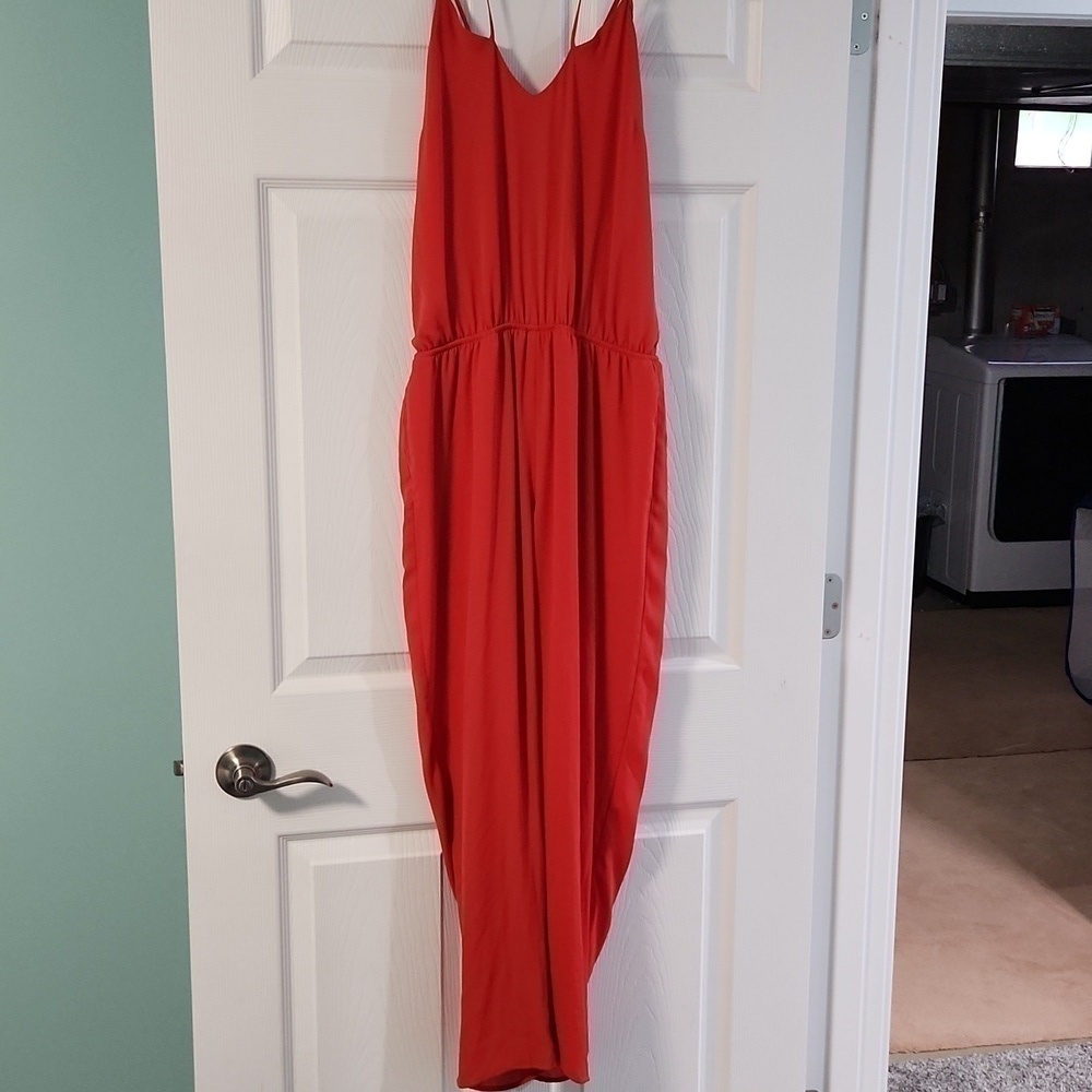 Express Small Orange Jumpsuit
